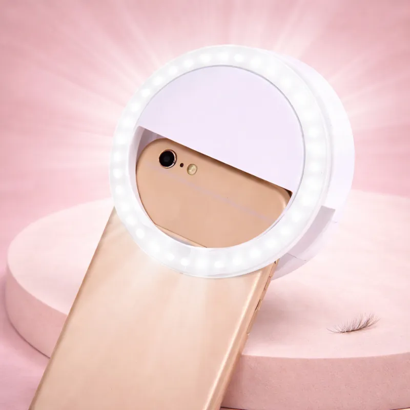Anel de Luz LED para Telemóvel – Selfie Ring Light