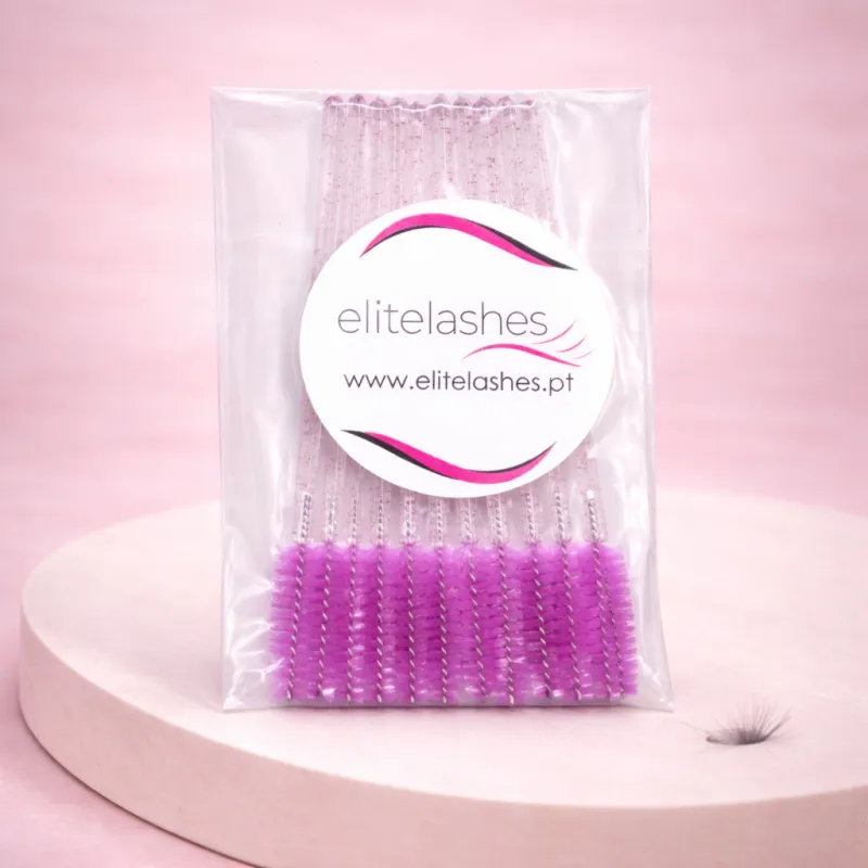 Escovas Descartáveis para Pentear Pestanas – Pack 10 Unidades