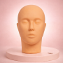 Maniquí Profesional para Entrenamiento de Extensiones de Pestañas