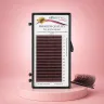 0.07mm 3W D Brown Lashes in CC curl Mix 2