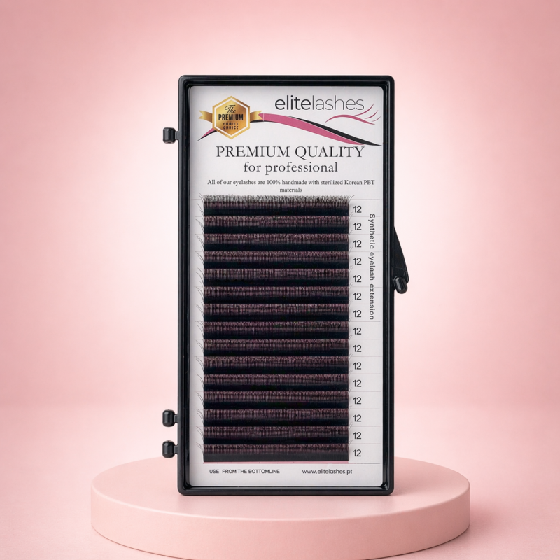 0.07mm Pestanas 5W D em curvatura CC