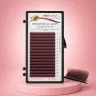 0.07mm 5W D Brown Lashes in C curl Mix 2