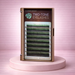 0.15mm C Curl – Duo Tone Colored Classic Lash Extensions