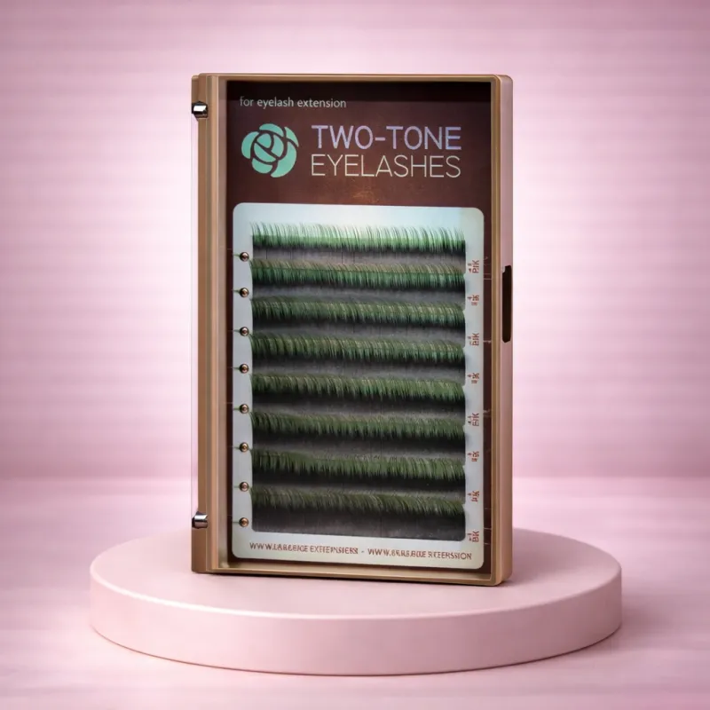 0.15mm Curvatura C – Pestanas Fio a Fio Clássicas Duo Tone Coloridas