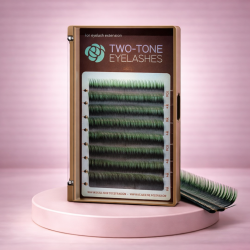 0.15mm C Curl – Duo Tone Colored Classic Lash Extensions