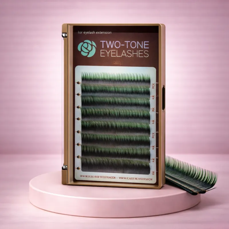 0.15mm Curvatura C – Pestanas Fio a Fio Clássicas Duo Tone Coloridas