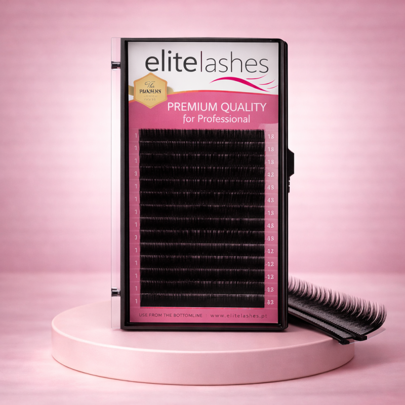 0.03mm D Curl – Professional Russian Volume Lash Extensions – 20 Line Tray