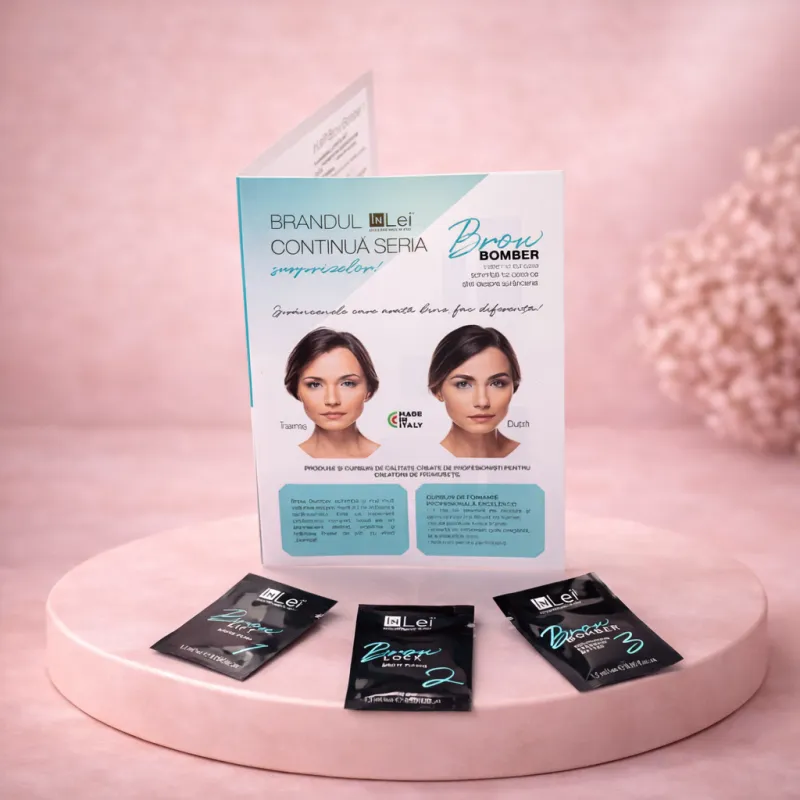 InLei® Mini-Kit Profissional Brow Bomber para Laminação de Sobrancelhas