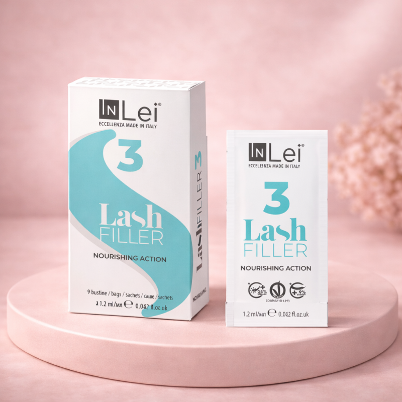 InLei® Lash Filler 25.9 Professional Kit – Box with 9 Sachets for Lash Lift
