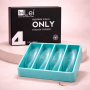 Bigoudis en silicone pour cils ONLY – Pack de 4 tailles
