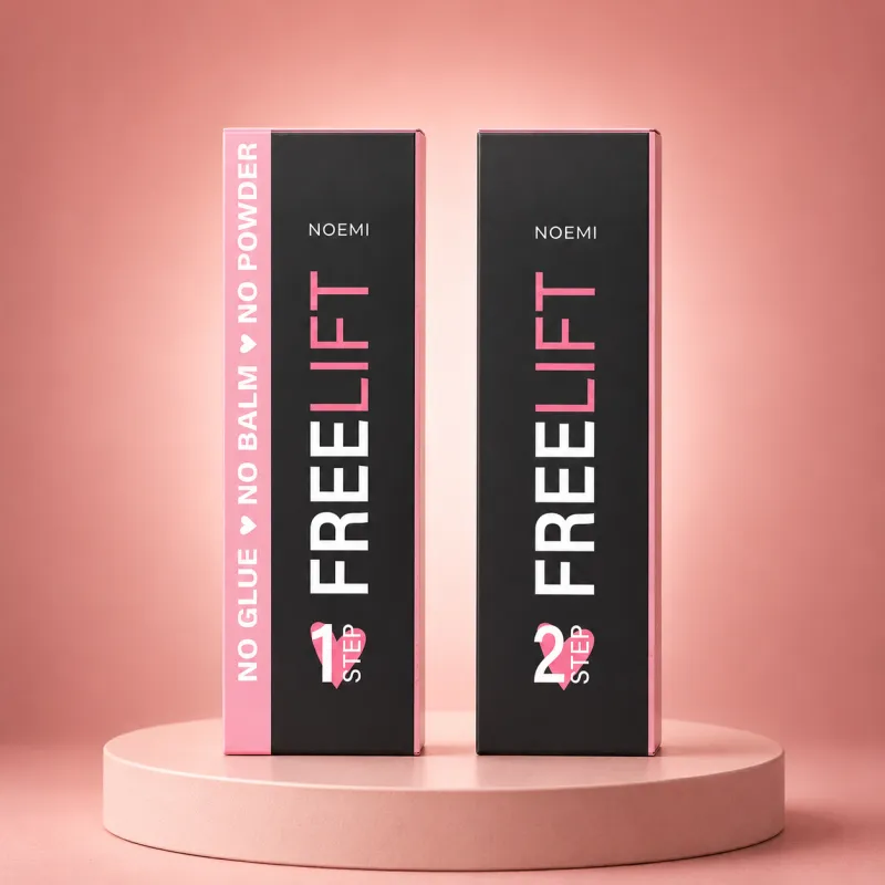 Noemi Free Lift Step 1 & Step 2 – Conjunto Sem Cola Korean Lash Lift