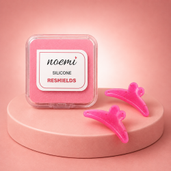 Noemi Pink Reshields – Silicone Shields for Korean Lash Lift Glueless Techniques