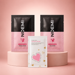Noemi Flyer Test Set – Korean Lash Lift Step 1, Step 2 & Argan Creme Sachet