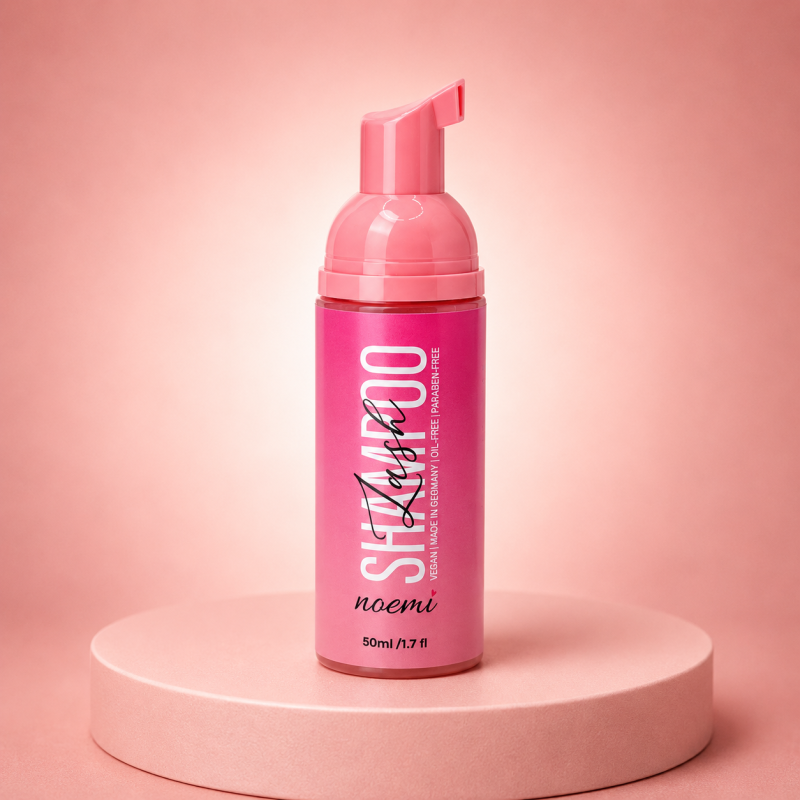Noemi Lash Shampoo – Professional Foam Cleanser for Korean Lash Lift & Lash Extensions