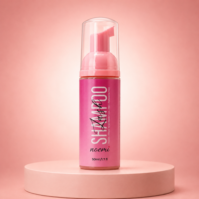 Noemi Lash Shampoo – Professional Foam Cleanser for Korean Lash Lift & Lash Extensions