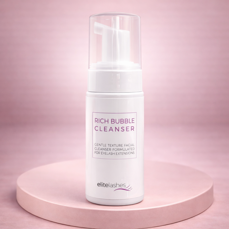 Espuma de Limpeza Profissional para Extensões de Pestanas