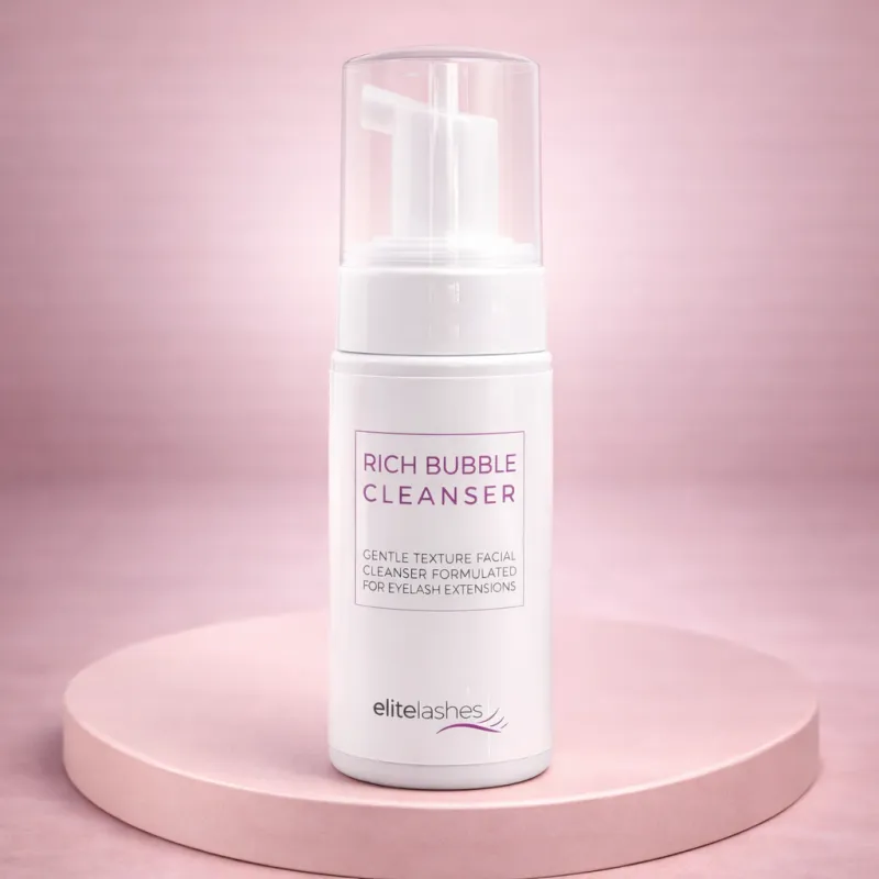Espuma de Limpeza Profissional para Extensões de Pestanas