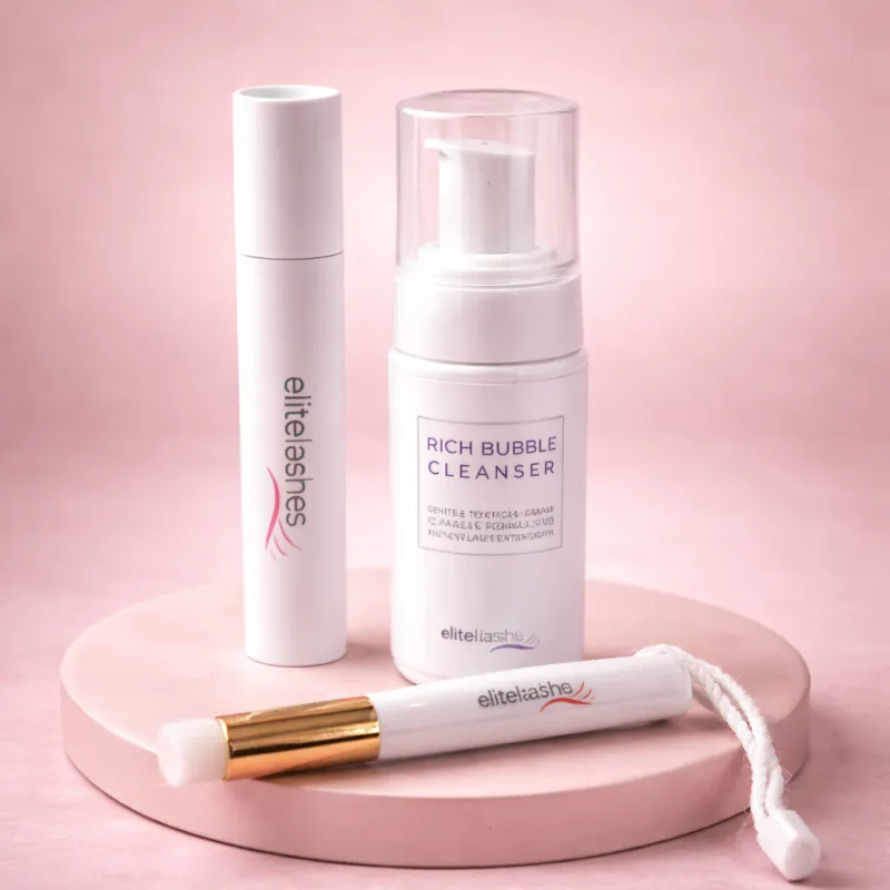 Espuma de Limpeza Profissional para Extensões de Pestanas