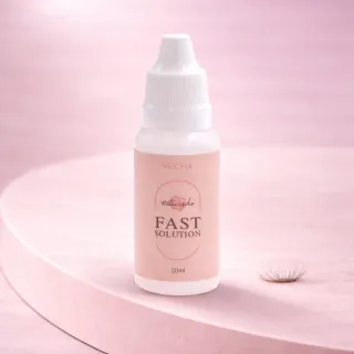 Fast Solution Acelerador Profissional de Cola para Extensões de Pestanas – Sem Álcool