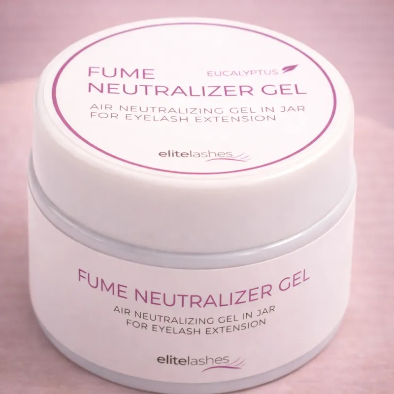 Gel Profissional Neutralizador de Fumos de Cola para Extensões de Pestanas