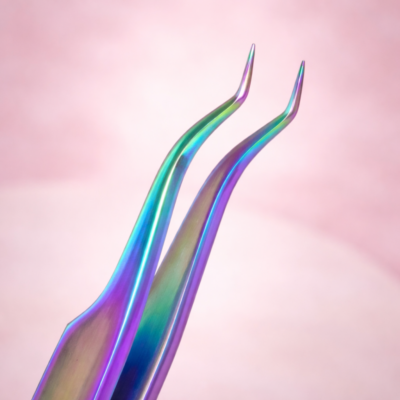 Professional Extra-Fine Tweezers for Inner Corner Lash Extensions