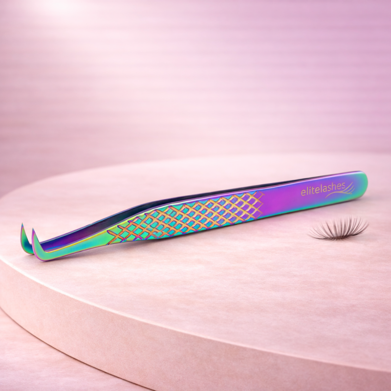 Professional 90° Mega Volume Lash Extension Tweezers