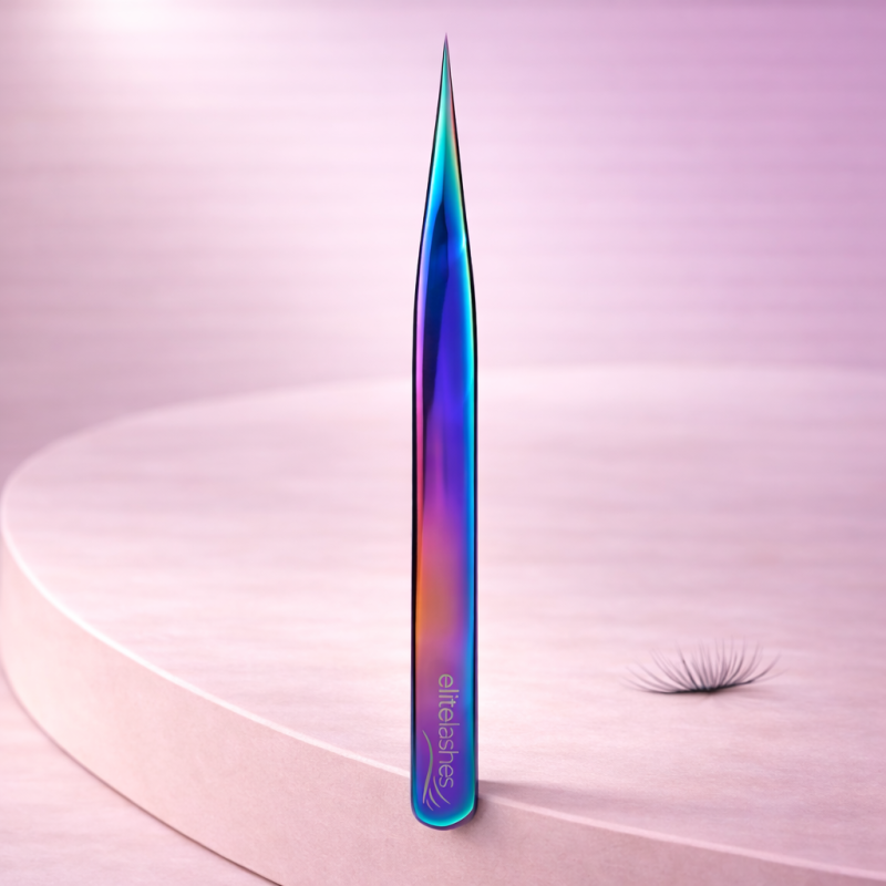 Pinça Reta Profissional para Extensão de Pestanas