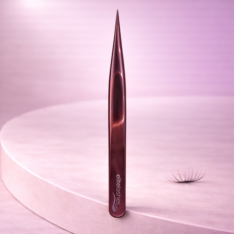 Pinça Reta Profissional para Extensão de Pestanas