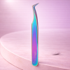 Professional Boot-Shaped Volume Lash Extension Tweezers