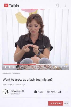 Quer evoluir como técnica de pestanas?